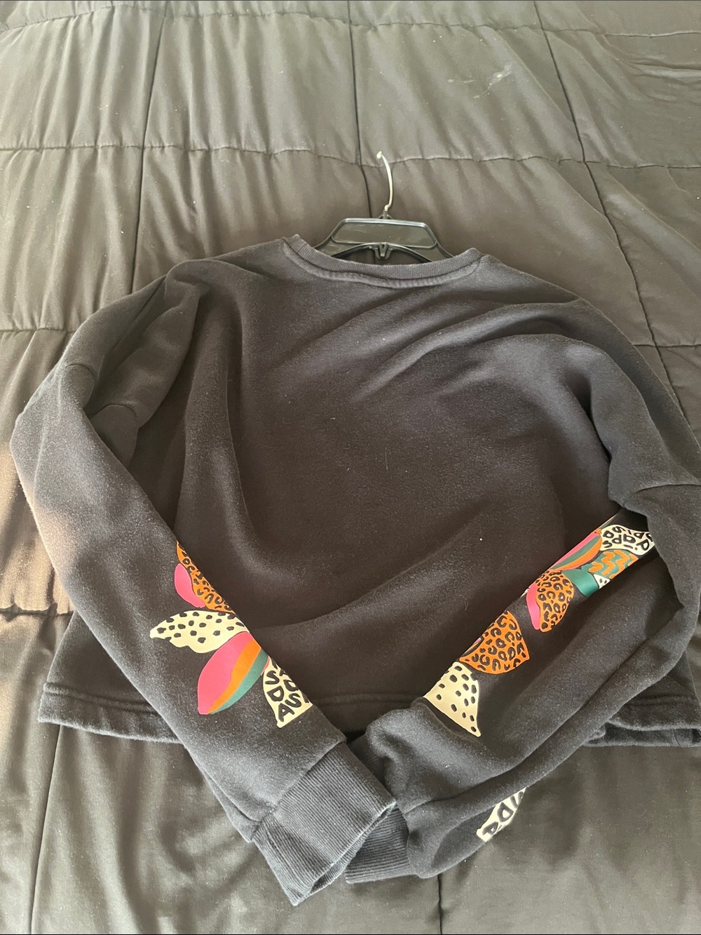 ADIDAS x FARM RIO cropped floral sweatshirt - Picture 6 of 8